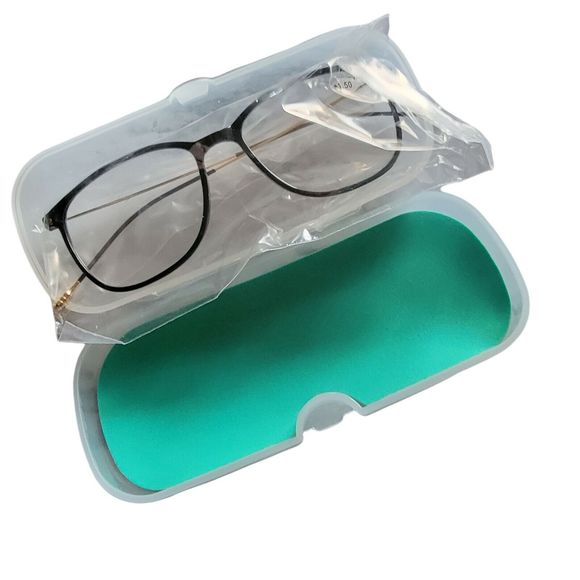 Blue Light Black‎ Frame Reading Glasses +1.50 Unisex Proffy - Picture 5 of 7